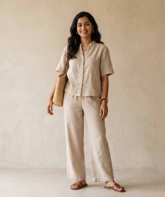 Linen Co-Ord Summer Set